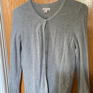 Simple grey cardigan